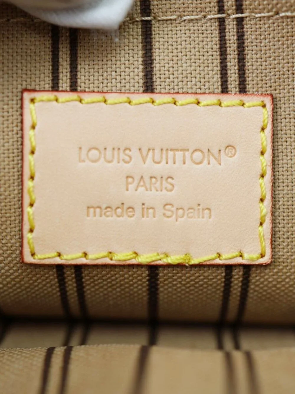 Louis Vuitton  Monogram Canvas Wristlet Pouch Brown